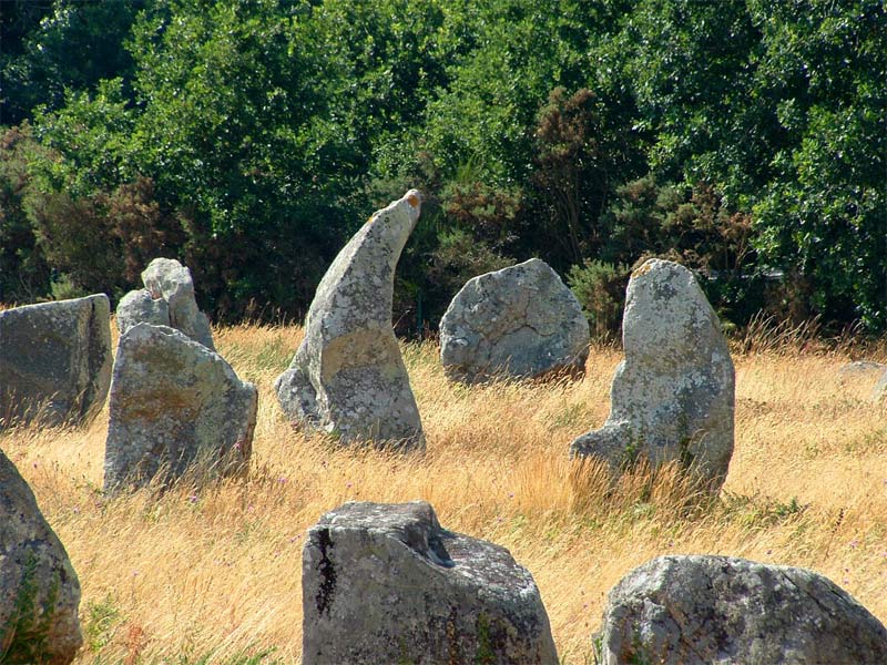 Bretagne, alignement de Menec