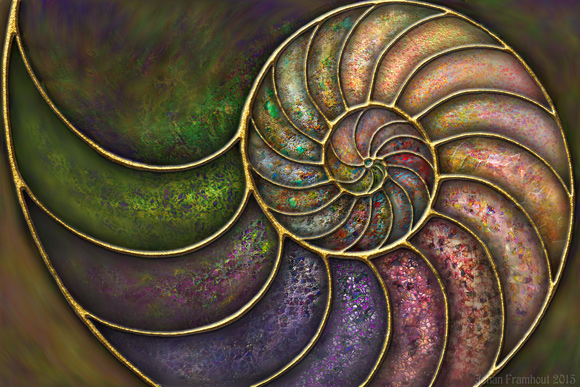 My new abstract works: "Nautilia"