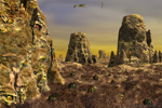 to Krekeleer, matte painting by Johan Framhout 