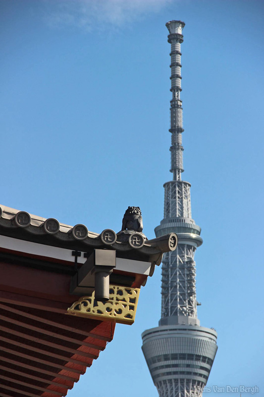 Senso-ji in Asakusa & Tokyo Sky Tree