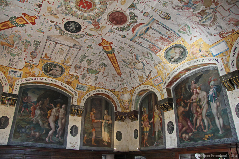 Ancy-le-Franc, interior of the castle