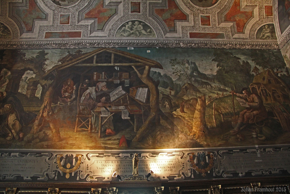 Ancy-le-Franc, interior of the castle