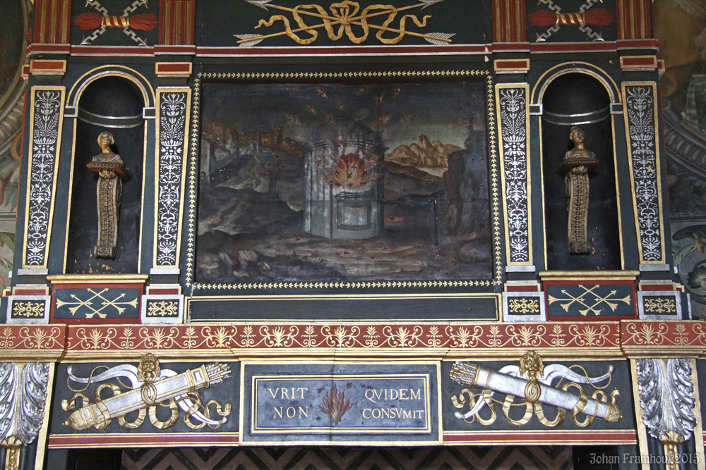 Ancy-le-Franc, interior of the castle