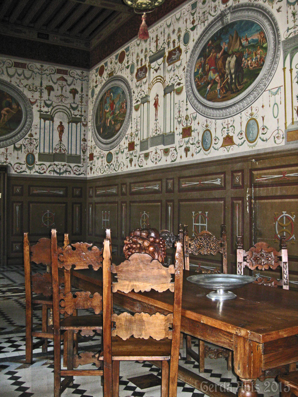 Ancy-le-Franc, interior of the castle