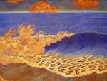 to George Lacombe, Marine bleue, Effet de Vagues, 1892 - 94