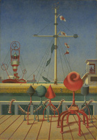 to painting Edward Wadsworth, Signals, 1942