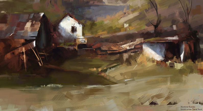 Mateusz Katzig, Study after Tibor Nagy