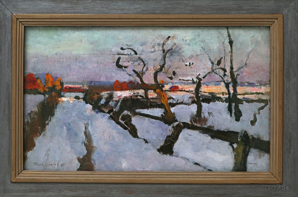 Floris Verster (Nederland), Sneeuwstudie, 1895