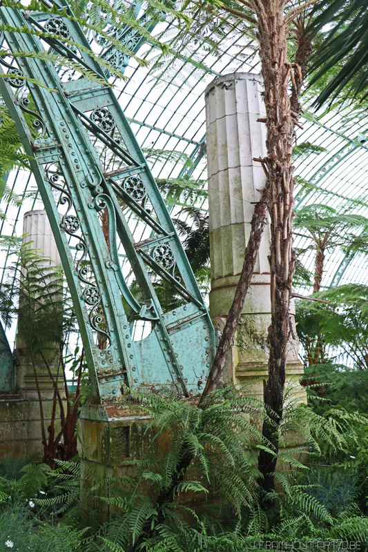 Photos of the royal greenhouses in Brussels on art7d.be