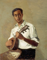 naar André Derain, 1880-1954, Le noir à la mandoline, ca 1930, olie op doek