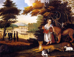 Edward Hicks, Peacable Kingdom, 1828