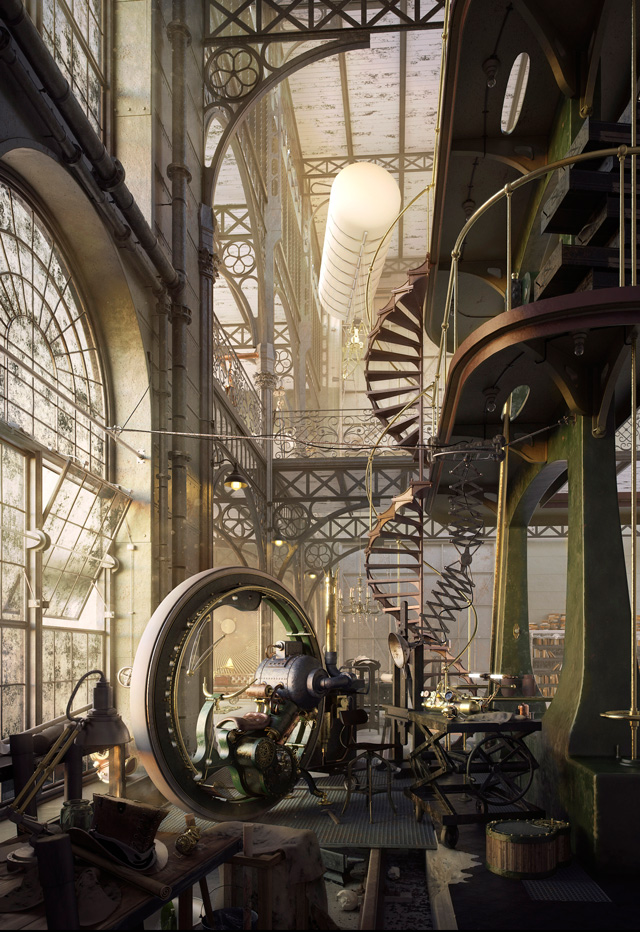 Robert Filipowicz, Old Steampunk Engine House