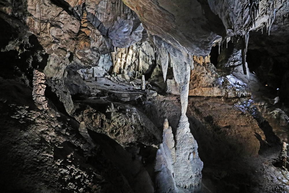 Caves of Han in Belgium