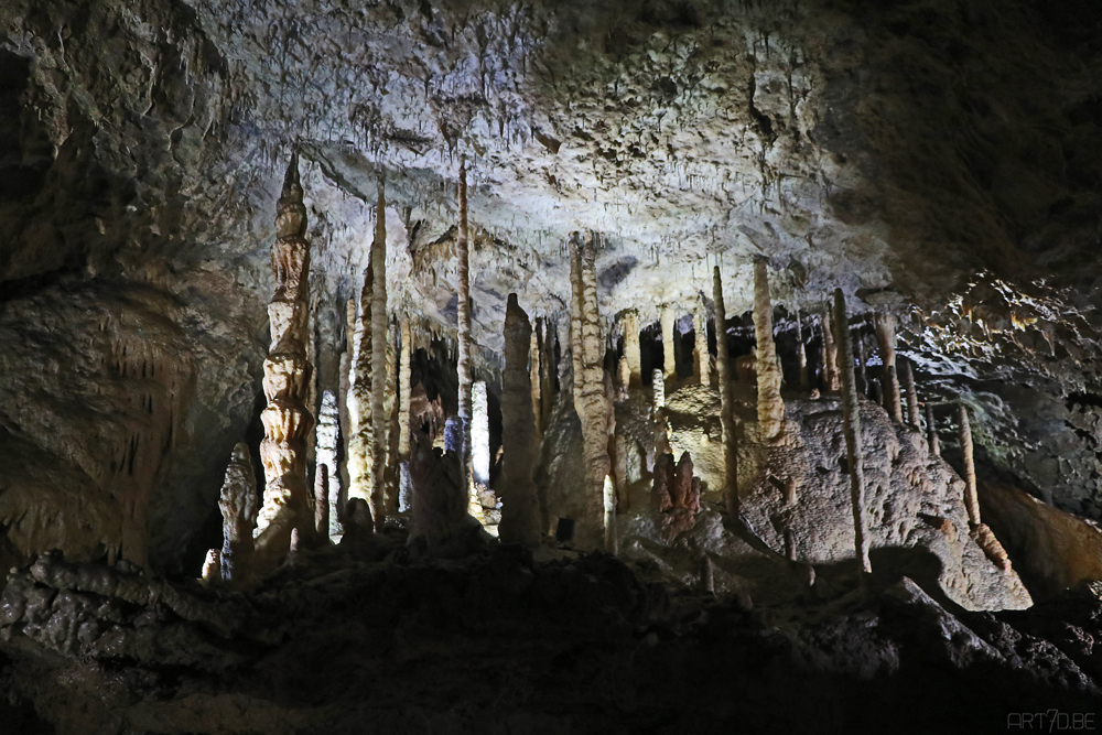 Caves of Han in Belgium