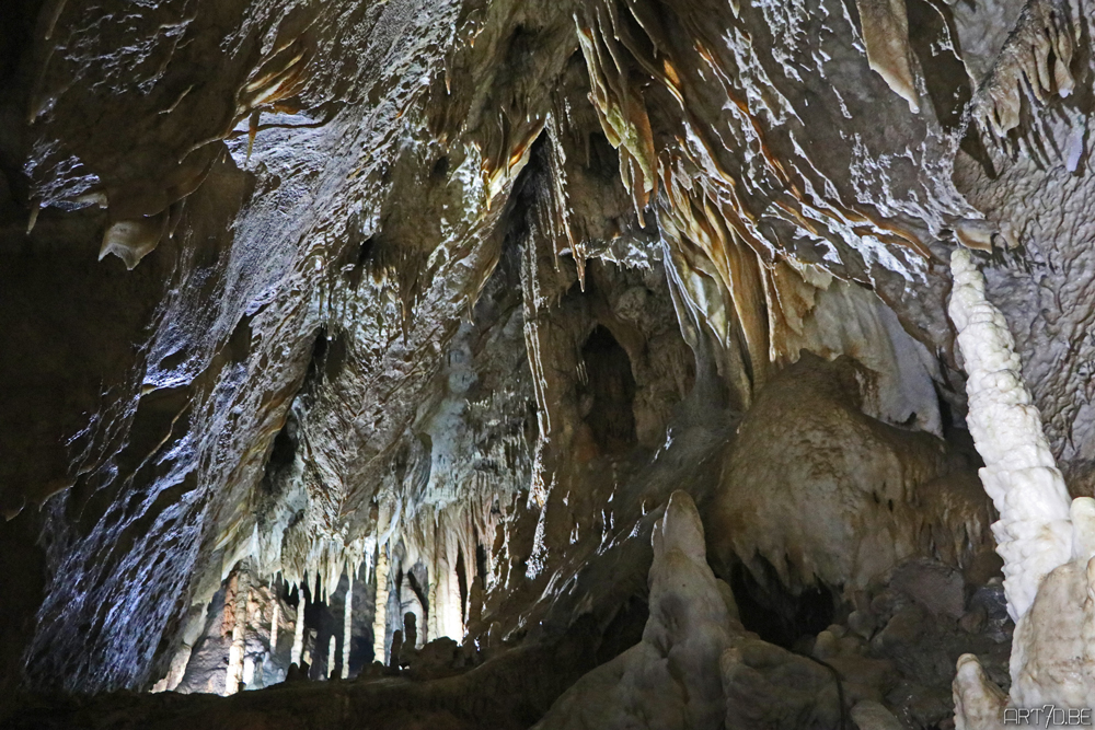 Caves of Han in Belgium