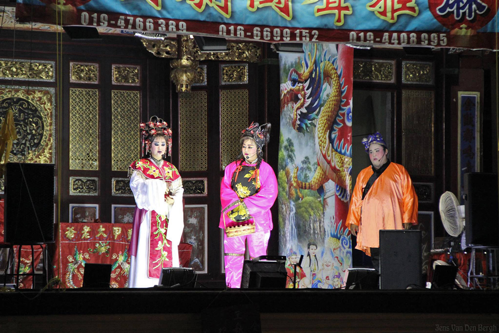 Chinese opera at Khoo Kongsi, George Town