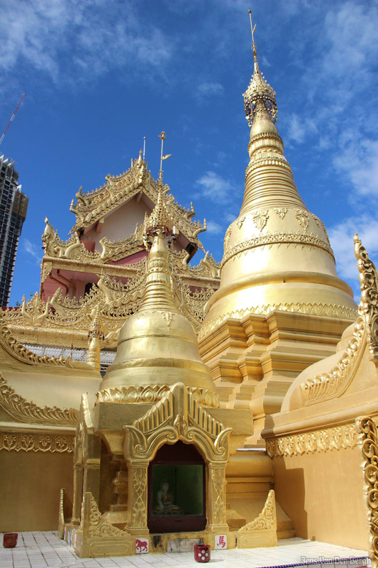 Chua Phat Dhammikarama Bumese, Burmese temple