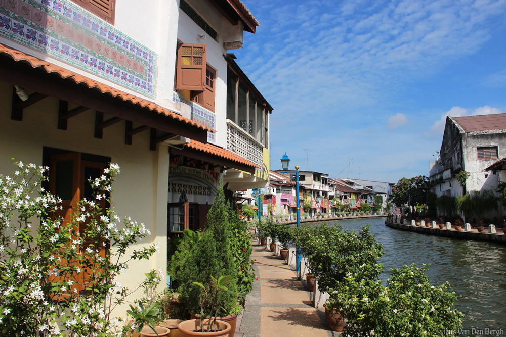 Along Malacca river