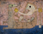 Victor Brauner, Consciousness of shock, 1951, wax encaustic on hardboard