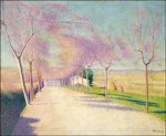 Achille Laugé (1861-1944), Cailhau, La route au lieu dit "l’Hort"
