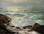 Julius Olsson, R.B.A. (1864-1942) The tranquil sea