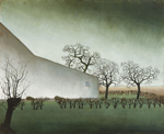 Leo Piron (Belgian, 1899 - 1962), The white farm 