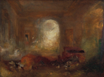 J. M. William Turner, Interior at Patworth, ca 1837