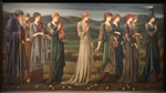 Sir Edward Coley Burne-Jones, 1833-1898, Psyche's wedding, 1895, oil on canvas