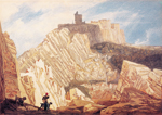 John Sell Cotman, Domfront, 1823, watercolour