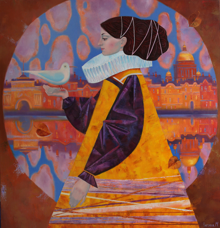 Chighina Margharita (oil on canvas)