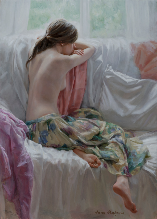 Marinova Anna (oil on canvas)