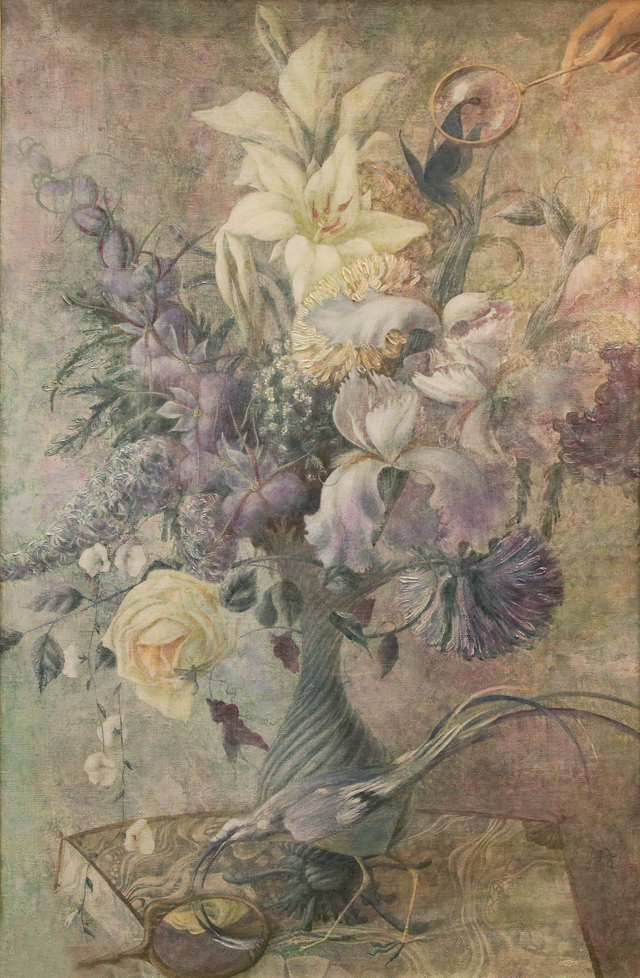 Simonova Olga (oil on canvas) 