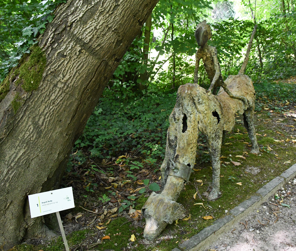 Beelden in plantentuin Meise, 2020