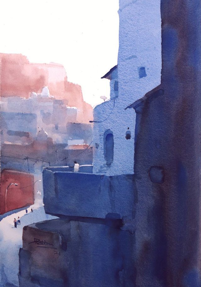 Prashant Prabhu (aquarel)