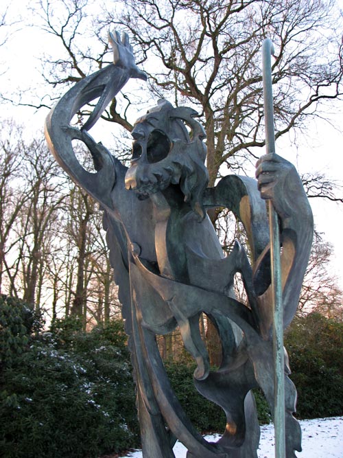 Art7d.be, Art in Belgium, Photos from sculptures in the Middelheim park in Antwerp, page 6, Winter