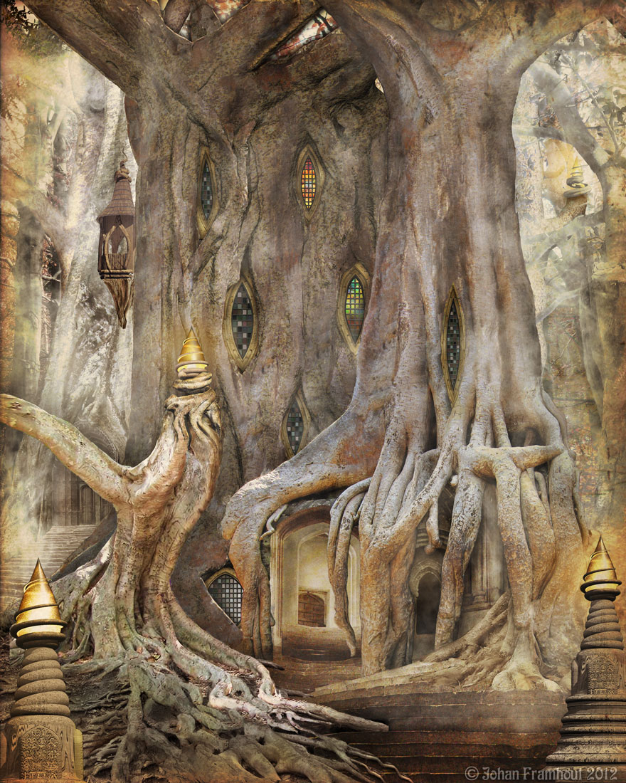 3D-art, Tree Temple