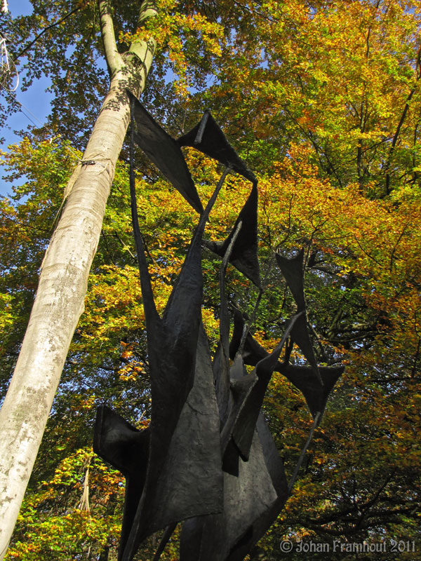 Art7d.be, Kunst in België, Fotografie van beelden in het Middelheim beeldenpark te Antwerpen, p1, herfst