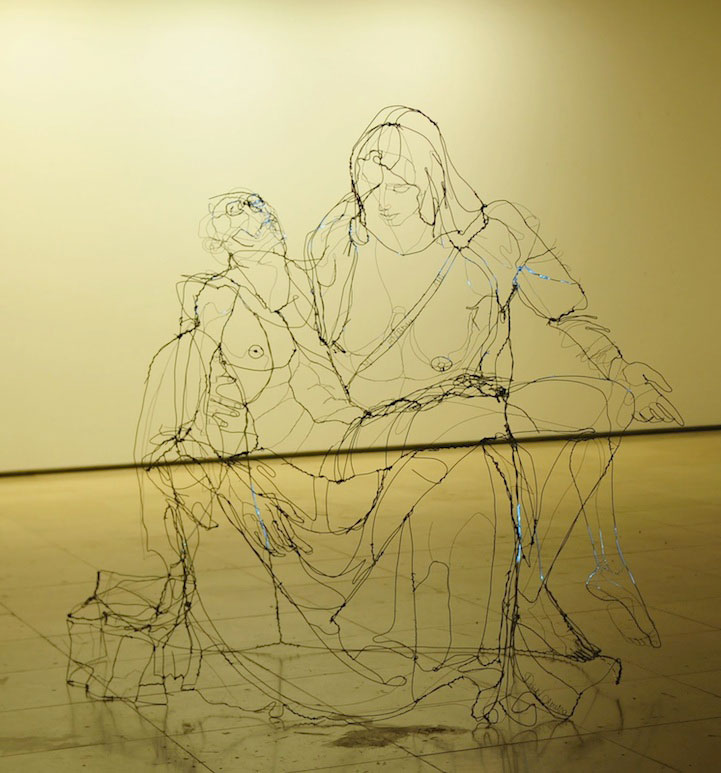 David Oliveira, wire sculptures