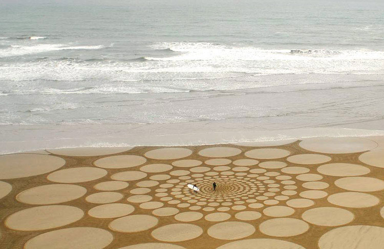 Jim Denevan, Land art