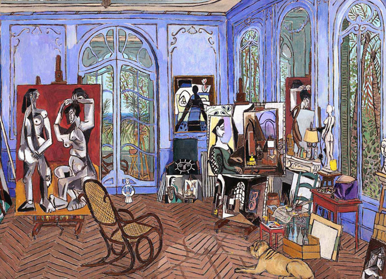 Damian Elwes, Picasso's studio