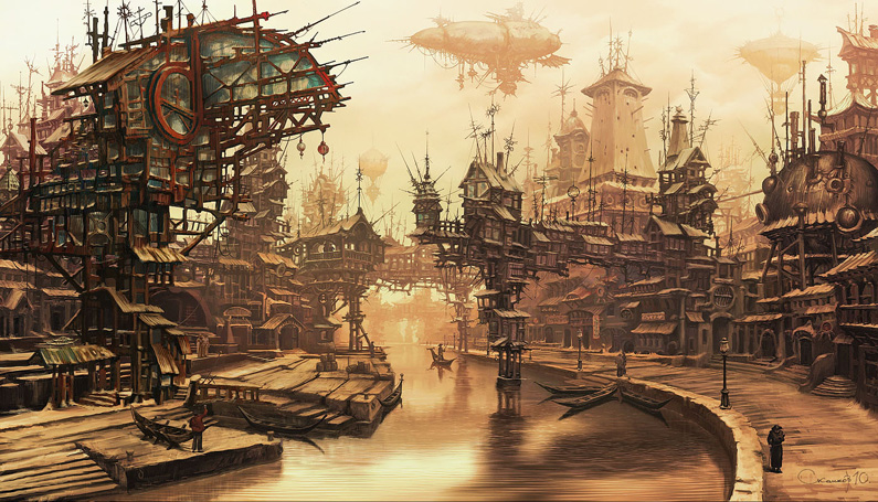 Sergey Skachkov, Village Steampunk