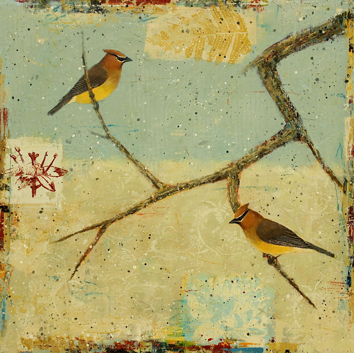 Paul Brigham, Cedar Waxwings 