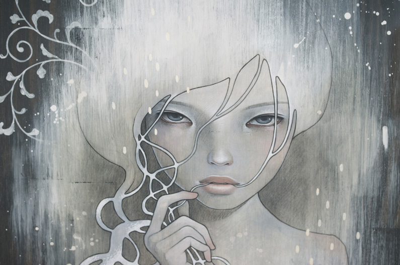 Audrey Kawasaki, She who dares, detail