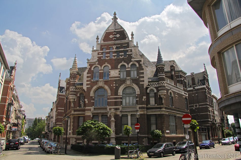 Art Nouveau en Art Déco in de buurt van de De Cogels-Osylei, Antwerpen