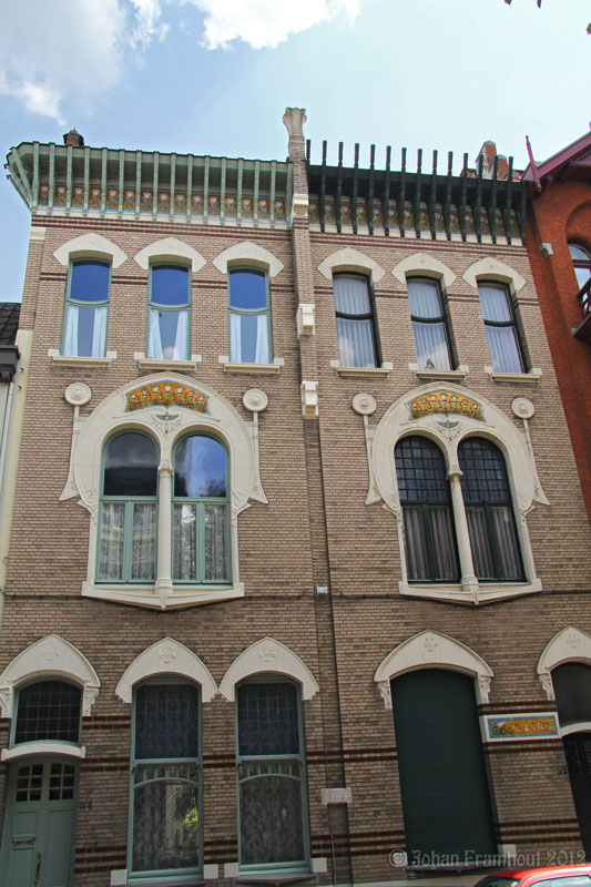 Art Nouveau en Art Déco in de buurt van de De Cogels-Osylei, Antwerpen