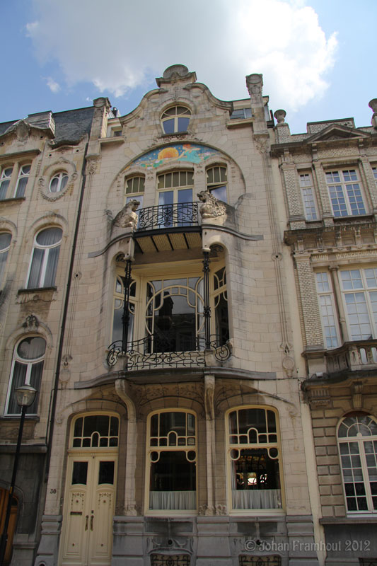 Art Nouveau en Art Déco in de buurt van de De Cogels-Osylei, Antwerpen