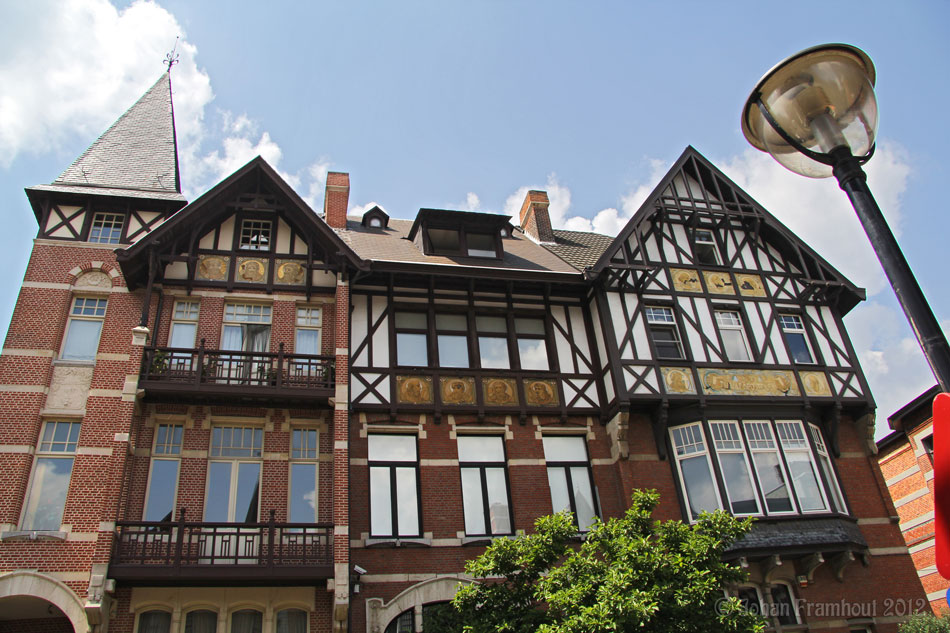 Art Nouveau en Art Déco in de buurt van de De Cogels-Osylei, Antwerpen