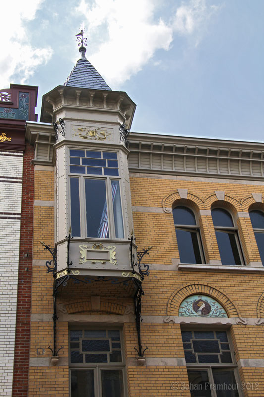 Art Nouveau en Art Déco in de buurt van de De Cogels-Osylei, Antwerpen