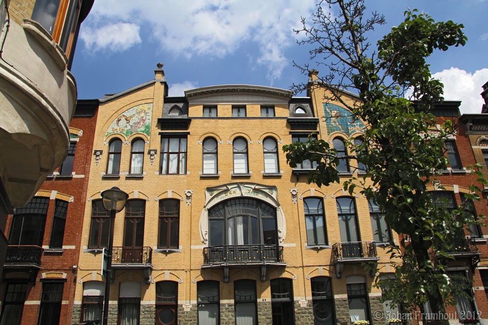 Art Nouveau en Art Déco in de buurt van de De Cogels-Osylei, Antwerpen