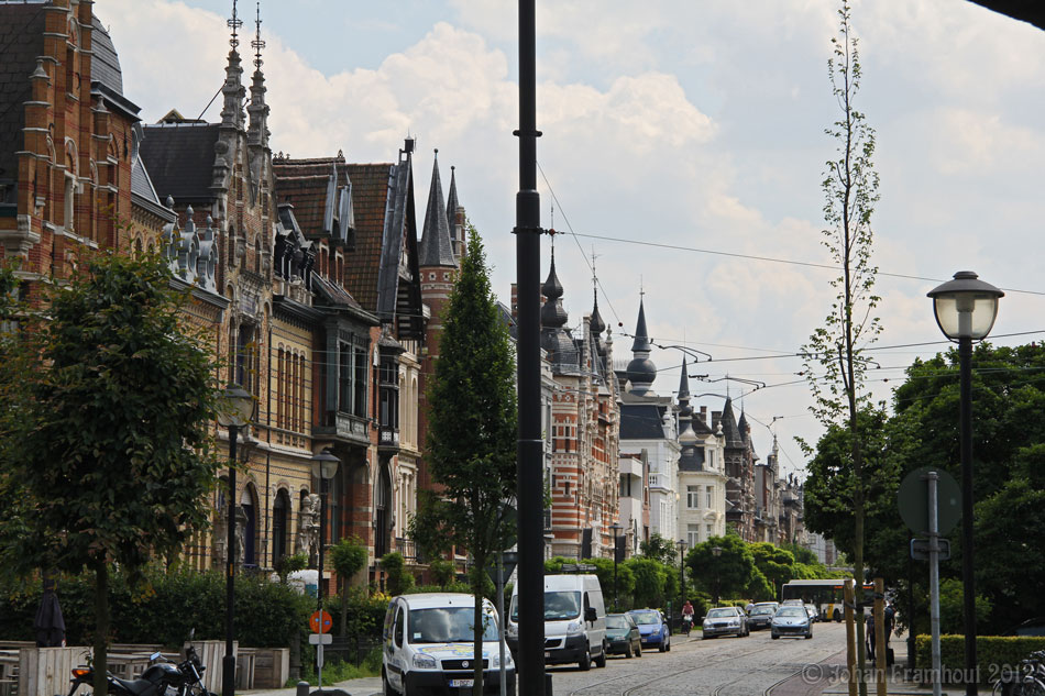 Art Nouveau en Art Déco in de buurt van de De Cogels-Osylei, Antwerpen